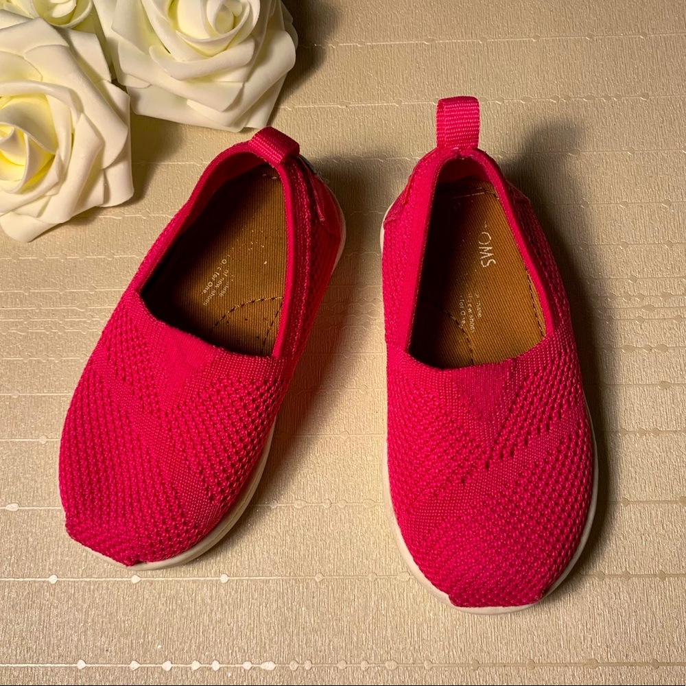 TOMS Knit Alparagata Mesh Slip-On Size 5